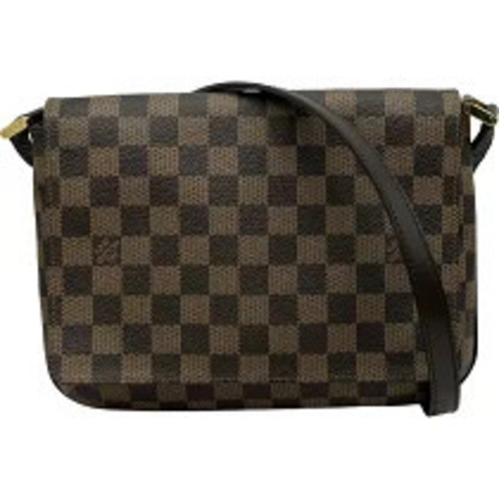 Louis Vuitton Musette Tango Long Brown Damier Shoulder Bag